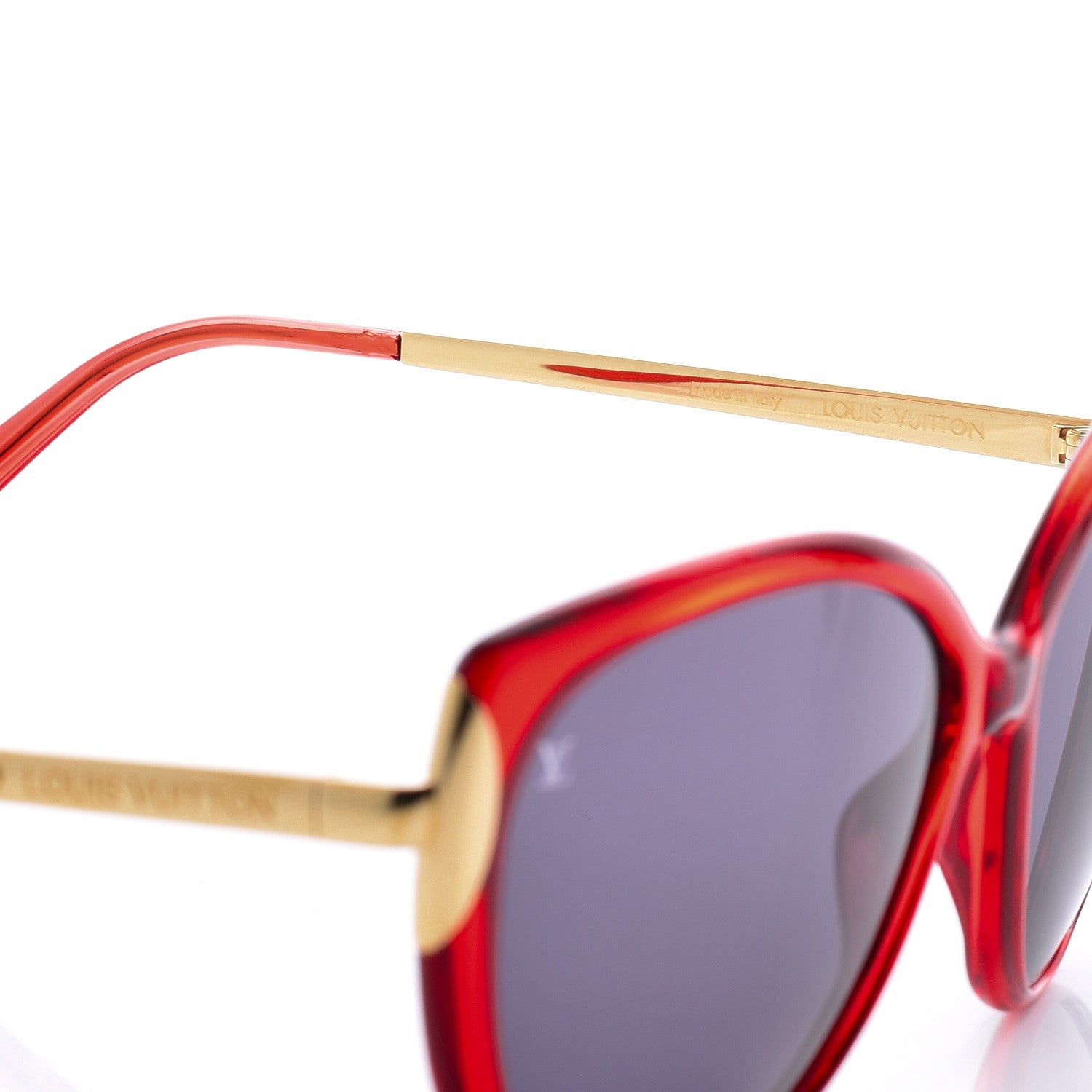 Louis Vuitton Acetate Garance Sunglasses Z0833W Coquelicot 6 of 8