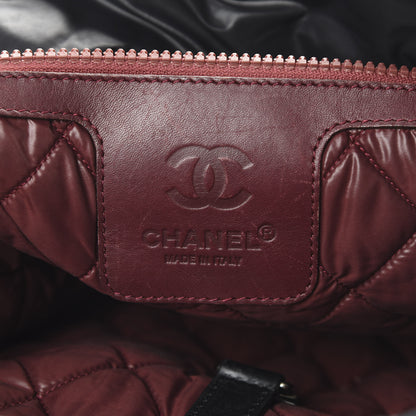 Chanel Nylon Quilted Large Coco Cocoon Tote Black 5 of 9