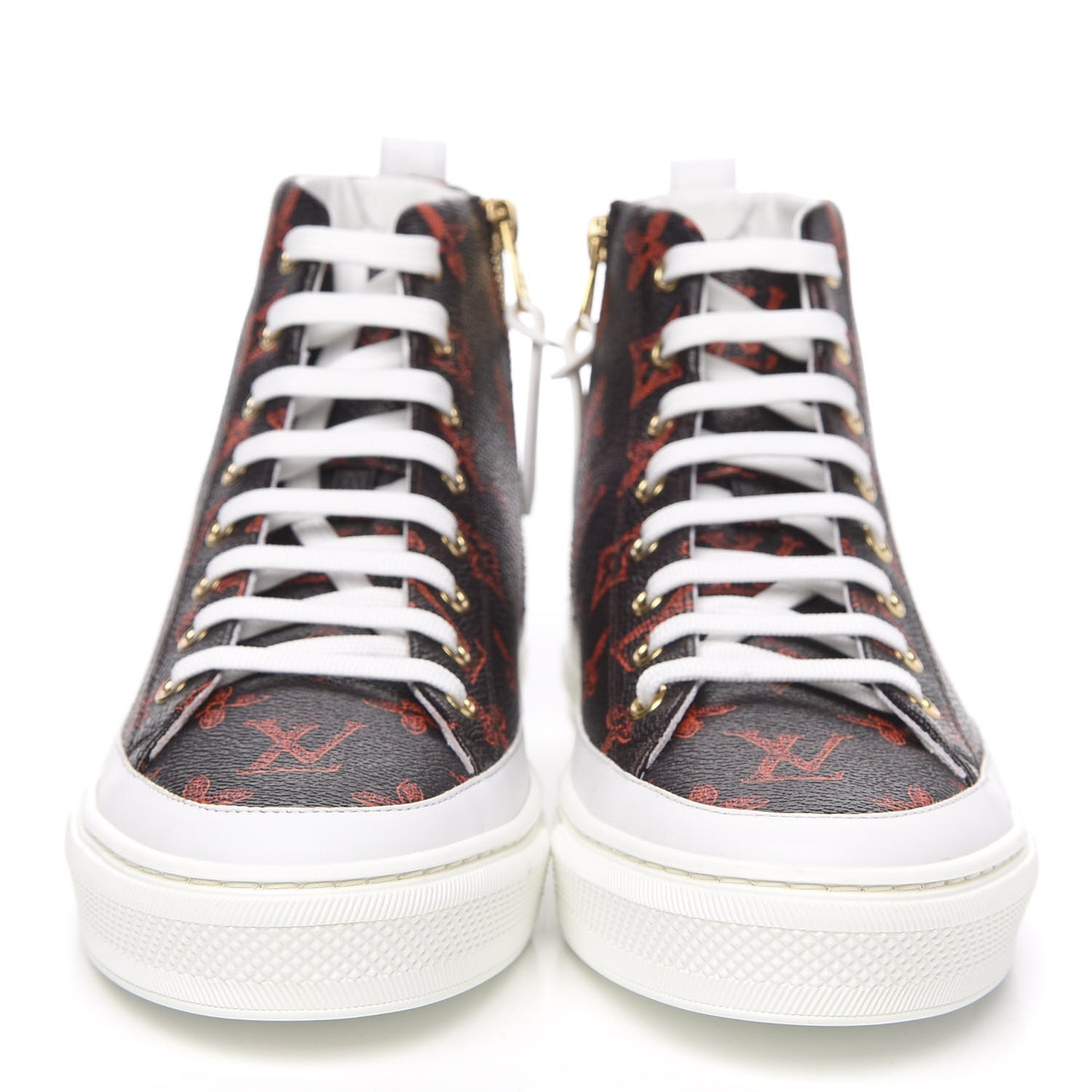 Catogram Stellar Sneaker Boots 38 Marron