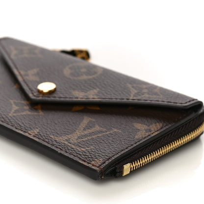 Louis Vuitton Monogram Recto Verso Card Holder Black 9 of 14