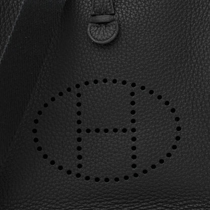 Hermes Taurillon Clemence Evelyne TPM Black 8 of 11