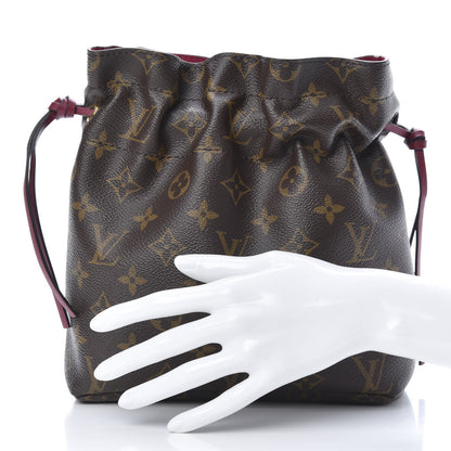 Louis Vuitton Monogram Pouch Noe Fuchsia 2 of 7