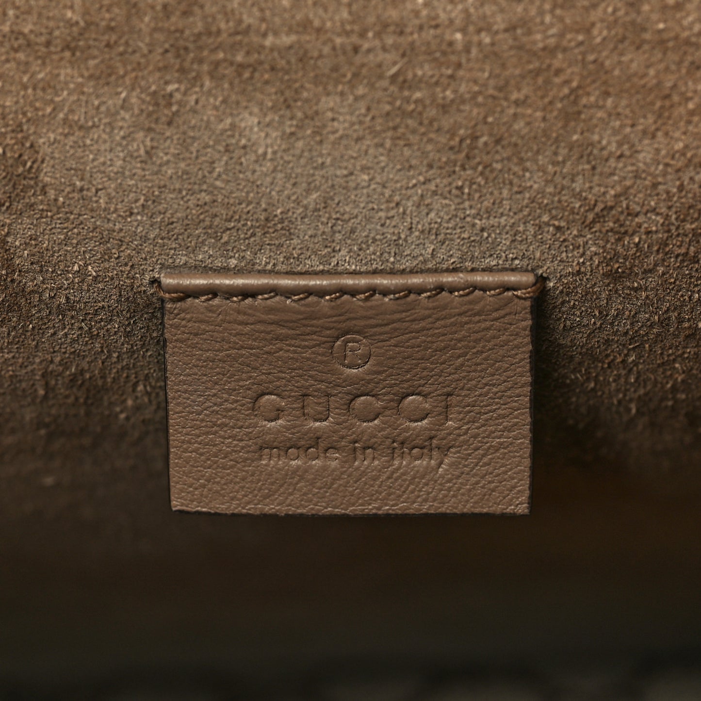 GG Supreme Monogram Medium Dionysus Shoulder Bag Taupe