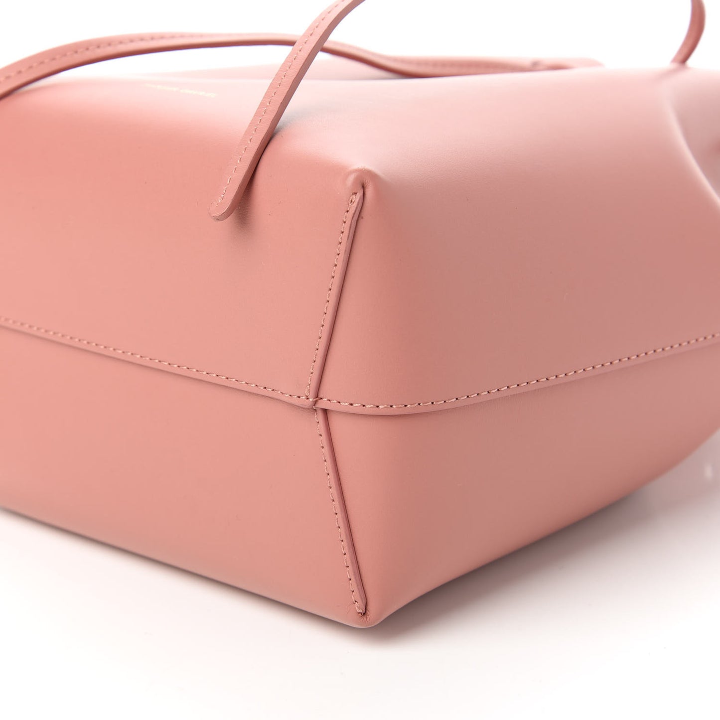 Calfskin Mini Bucket Bag Blush