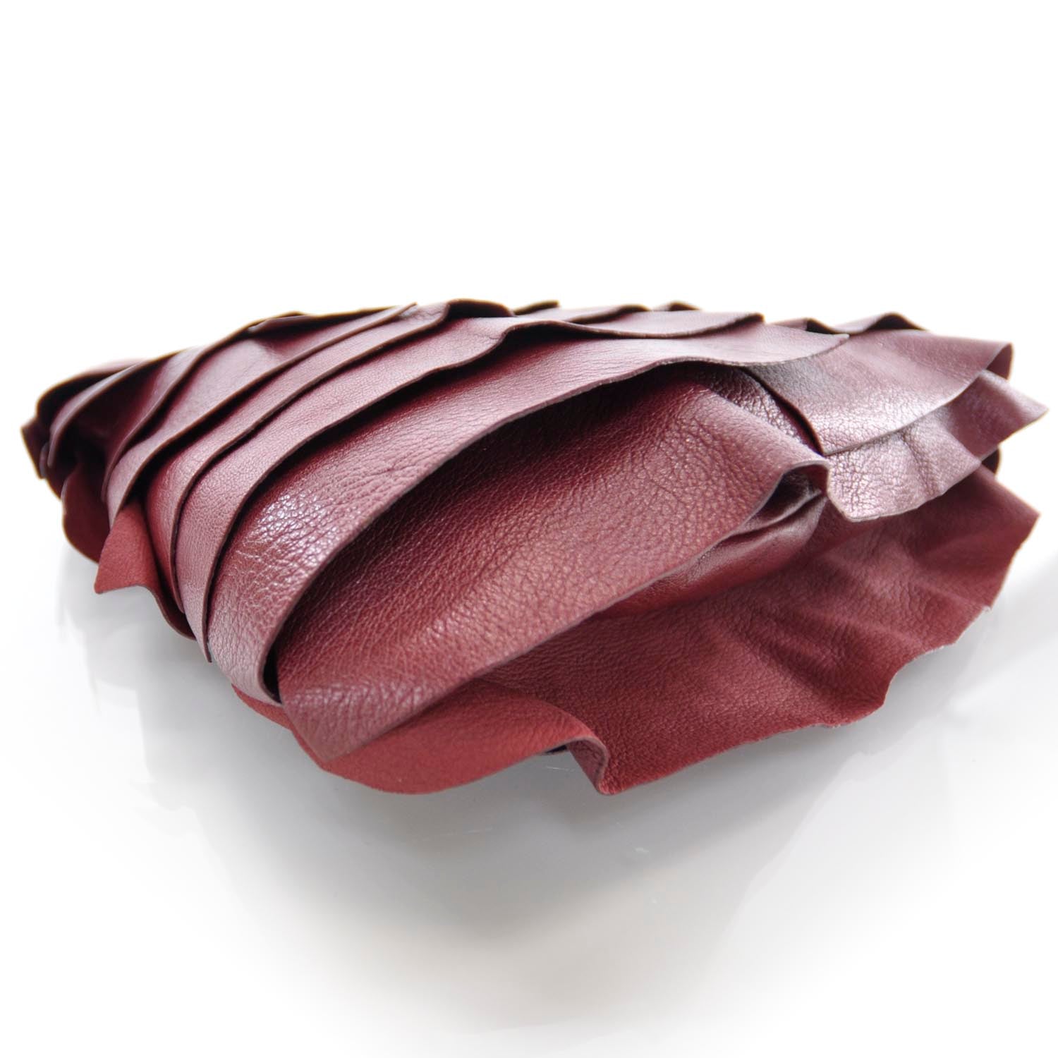 Saint Laurent Chevre Leather Ruffle Saint Tropez 4 of 7