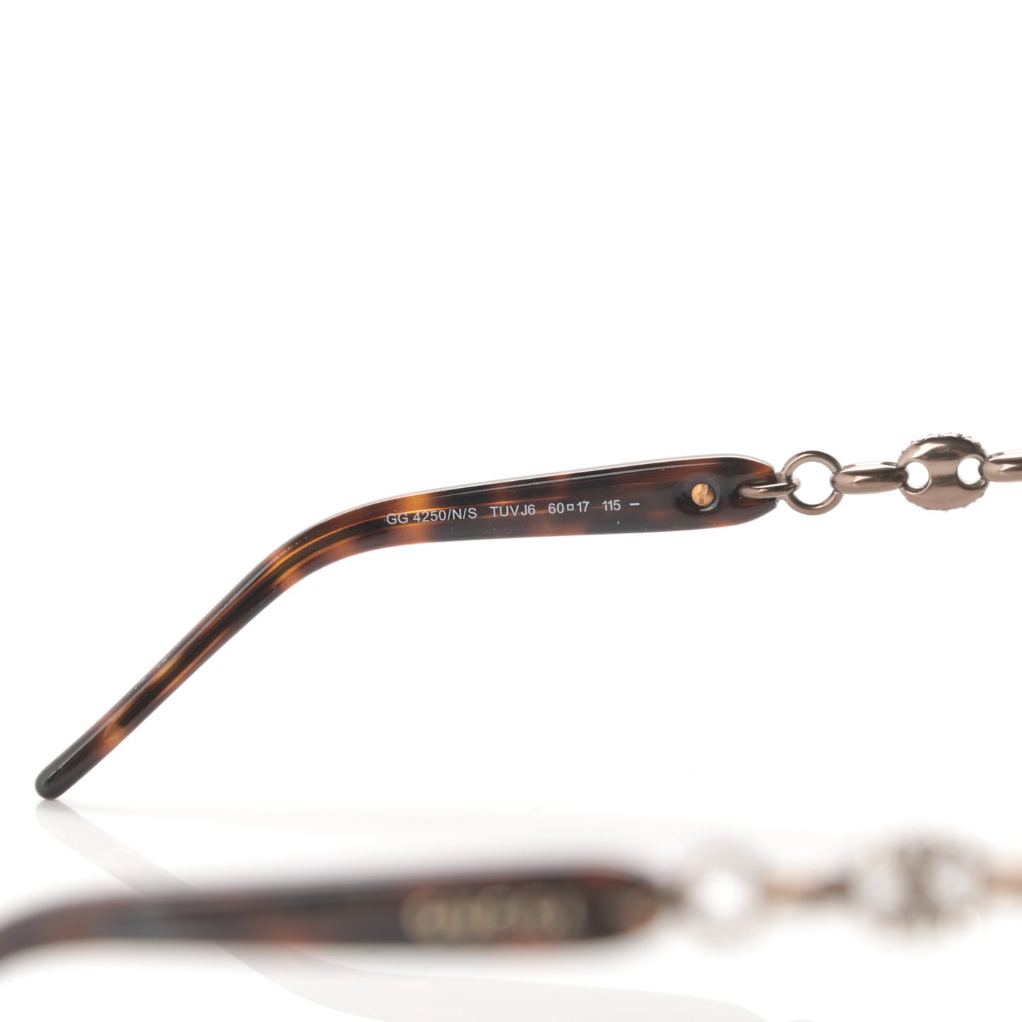 Crystal Marina Chain Sunglasses 4250/N/S Tortoise