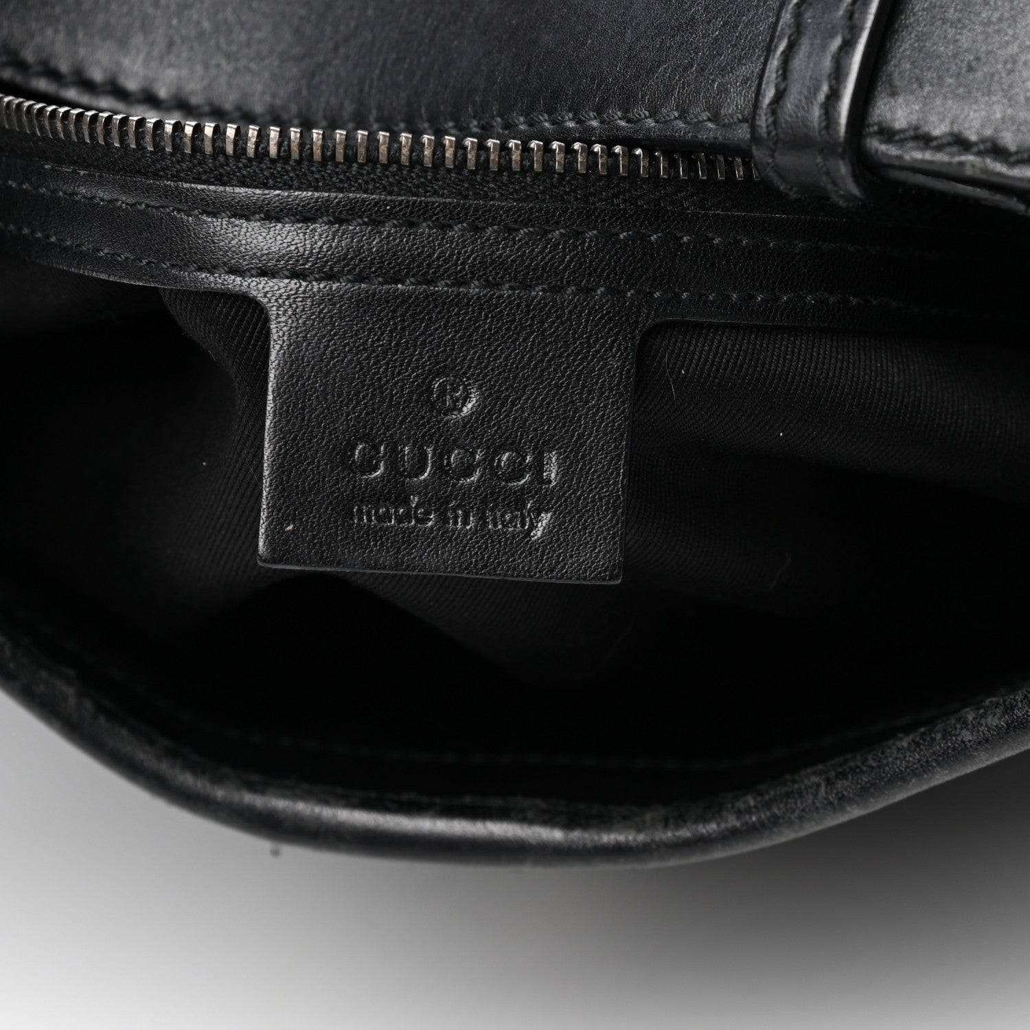 Gucci Monogram Piston Shoulder Bag Black 6 of 11