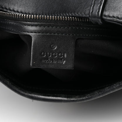 Gucci Monogram Piston Shoulder Bag Black 6 of 11
