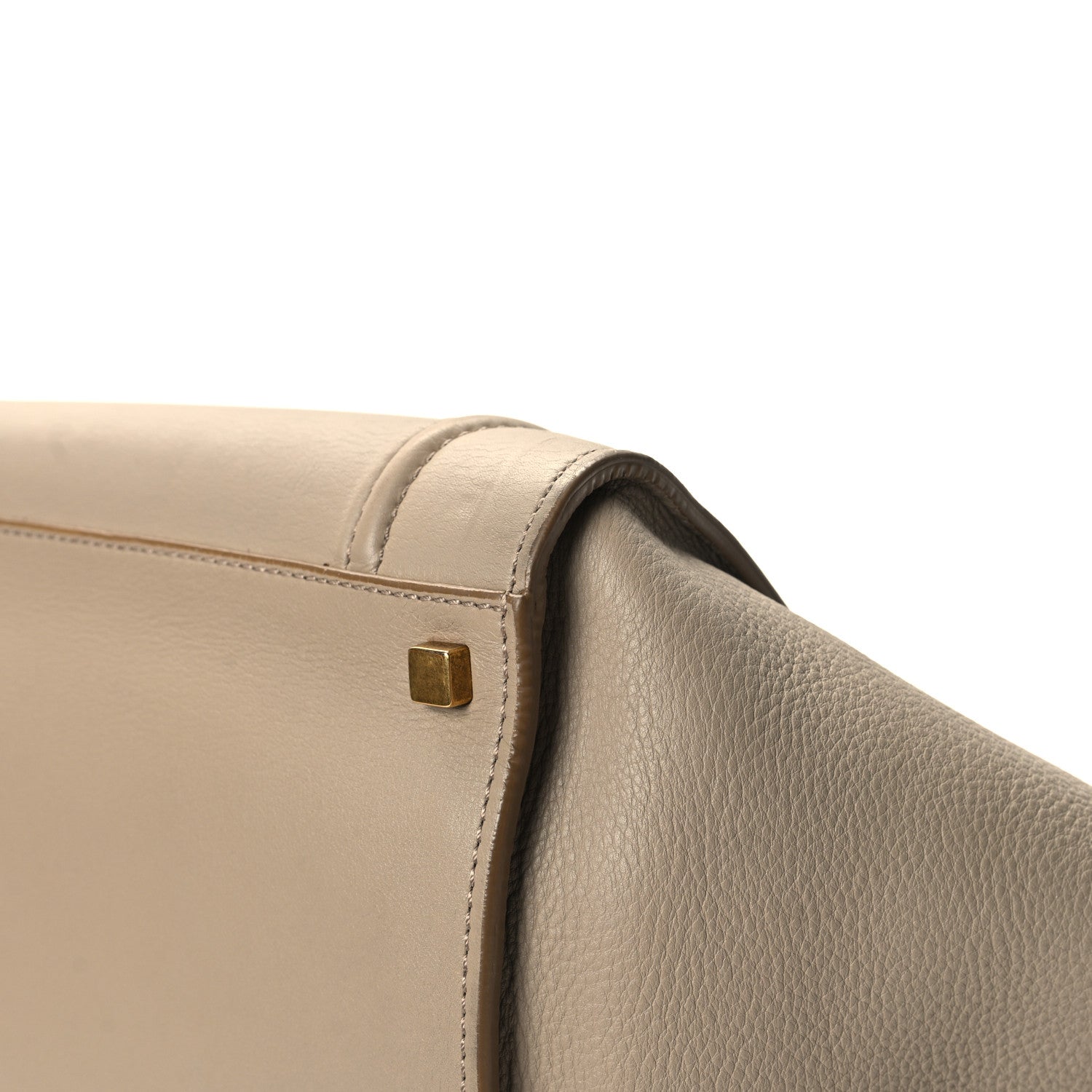 Celine Grained Calfskin Medium Phantom Luggage Beige 12 of 13