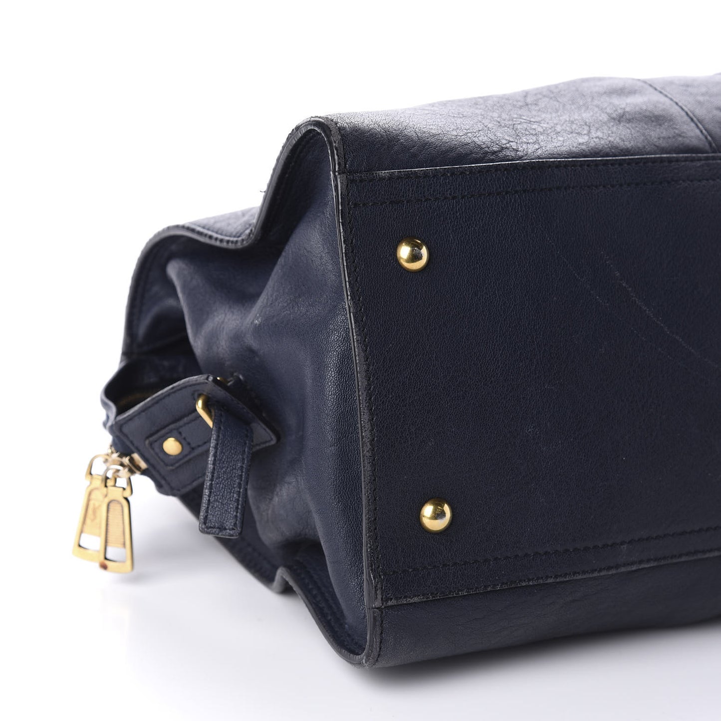 Sheepskin Medium Cabas ChYc Navy