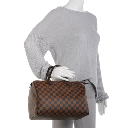 Louis Vuitton Damier Ebene Speedy 30 2 of 7