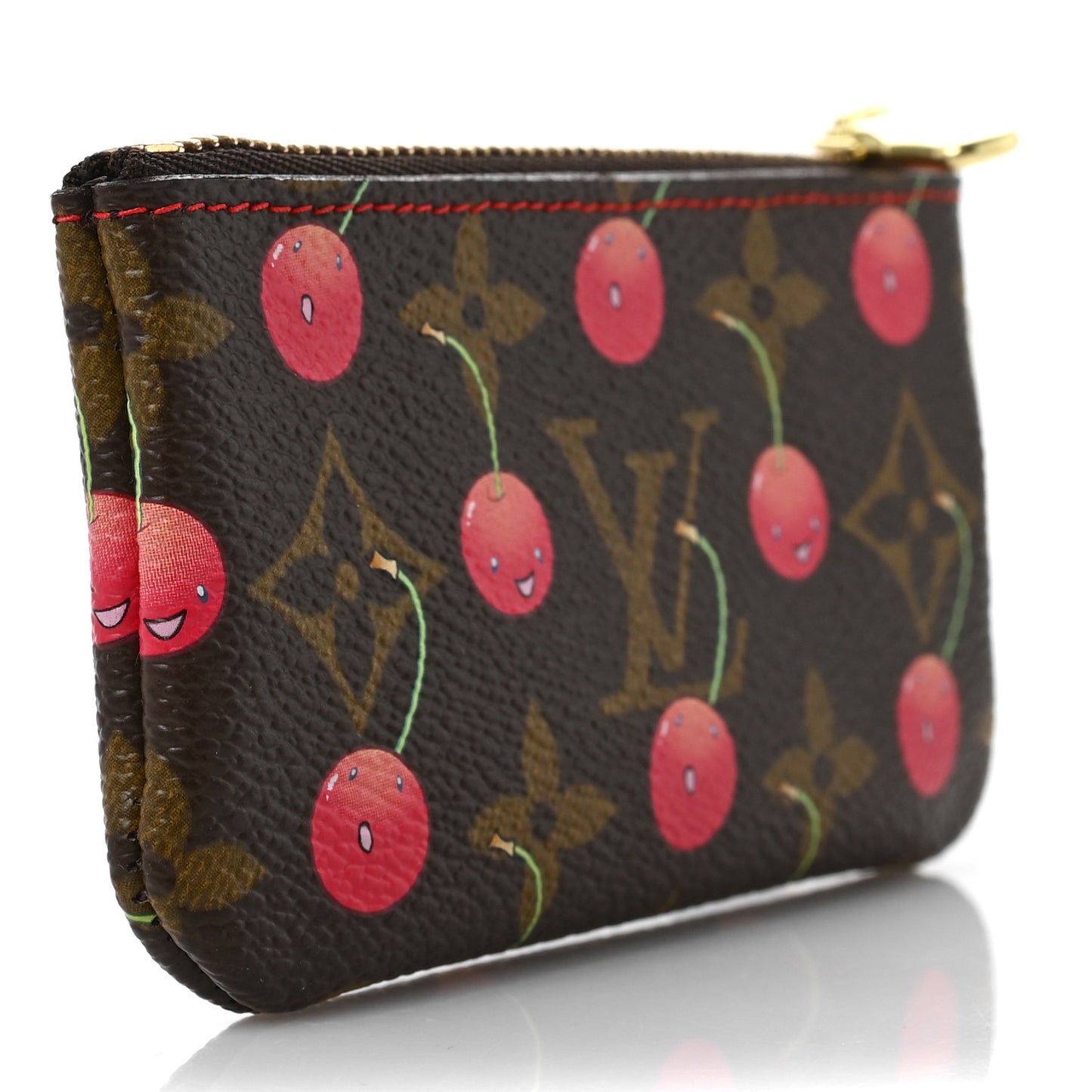 Monogram Cerises Key Pouch