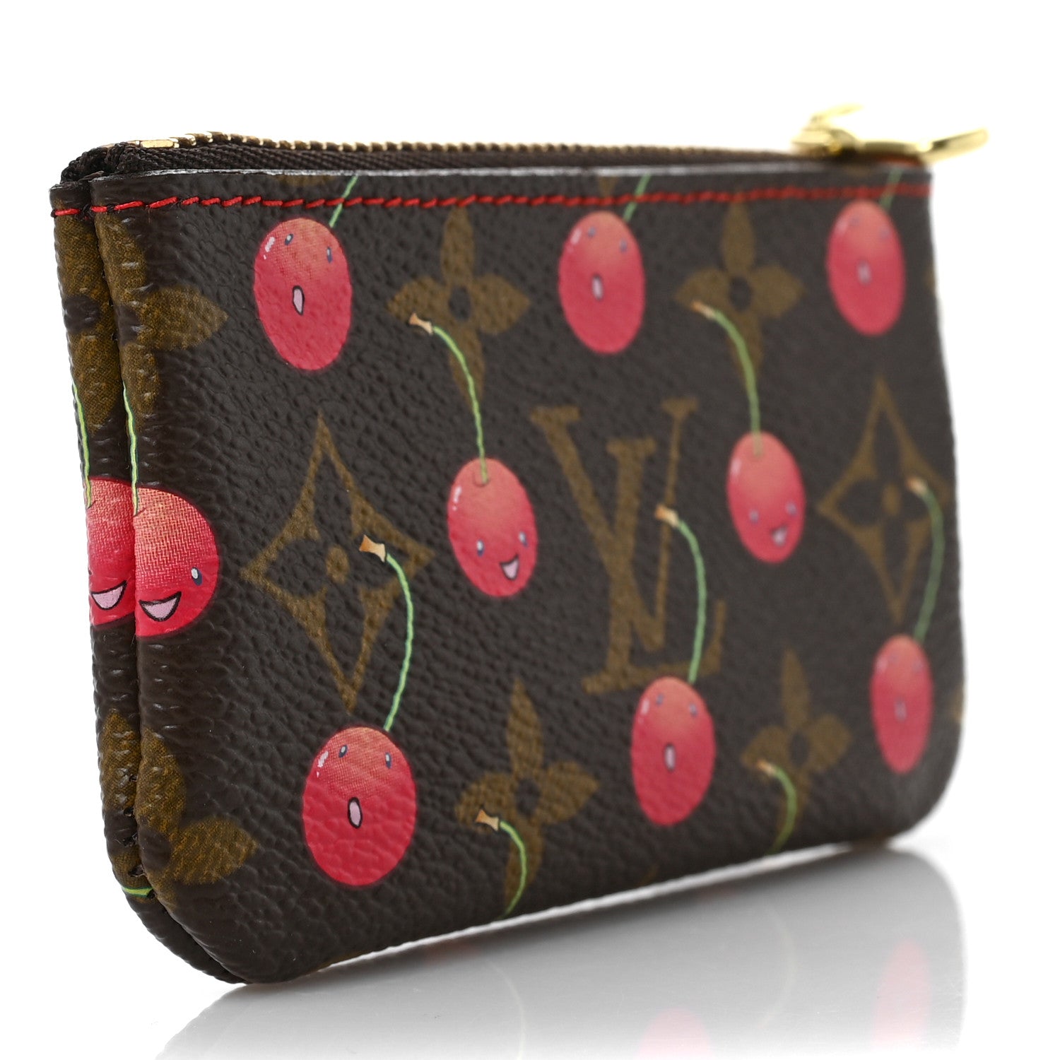 Louis Vuitton Monogram Cerises Key Pouch 3 of 7