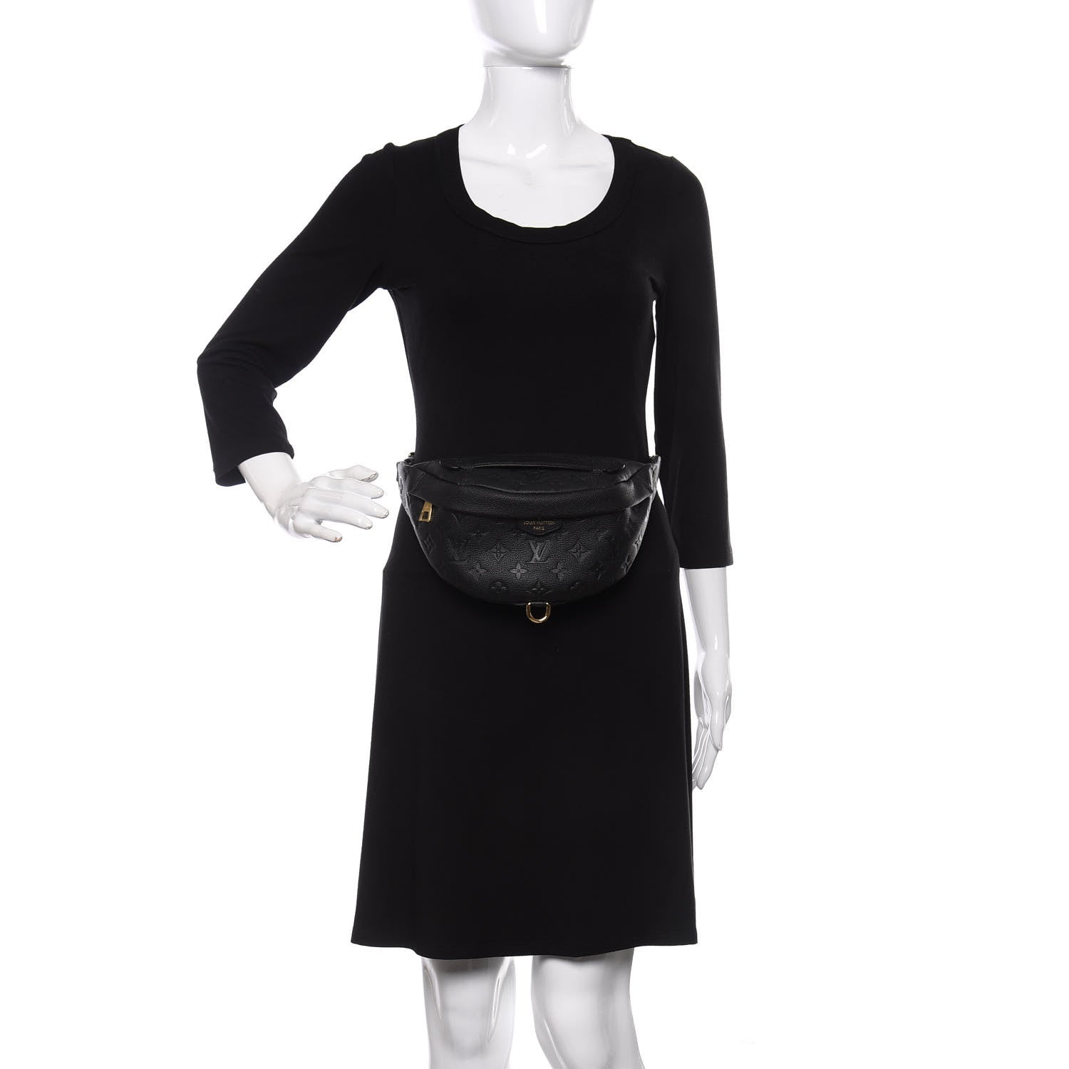 Louis Vuitton Empreinte BumBag Black 2 of 10