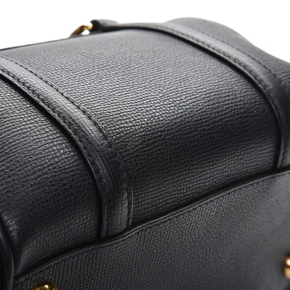 Burberry Derby Calfskin Small Alchester Bowling Bag Black 7 of 7