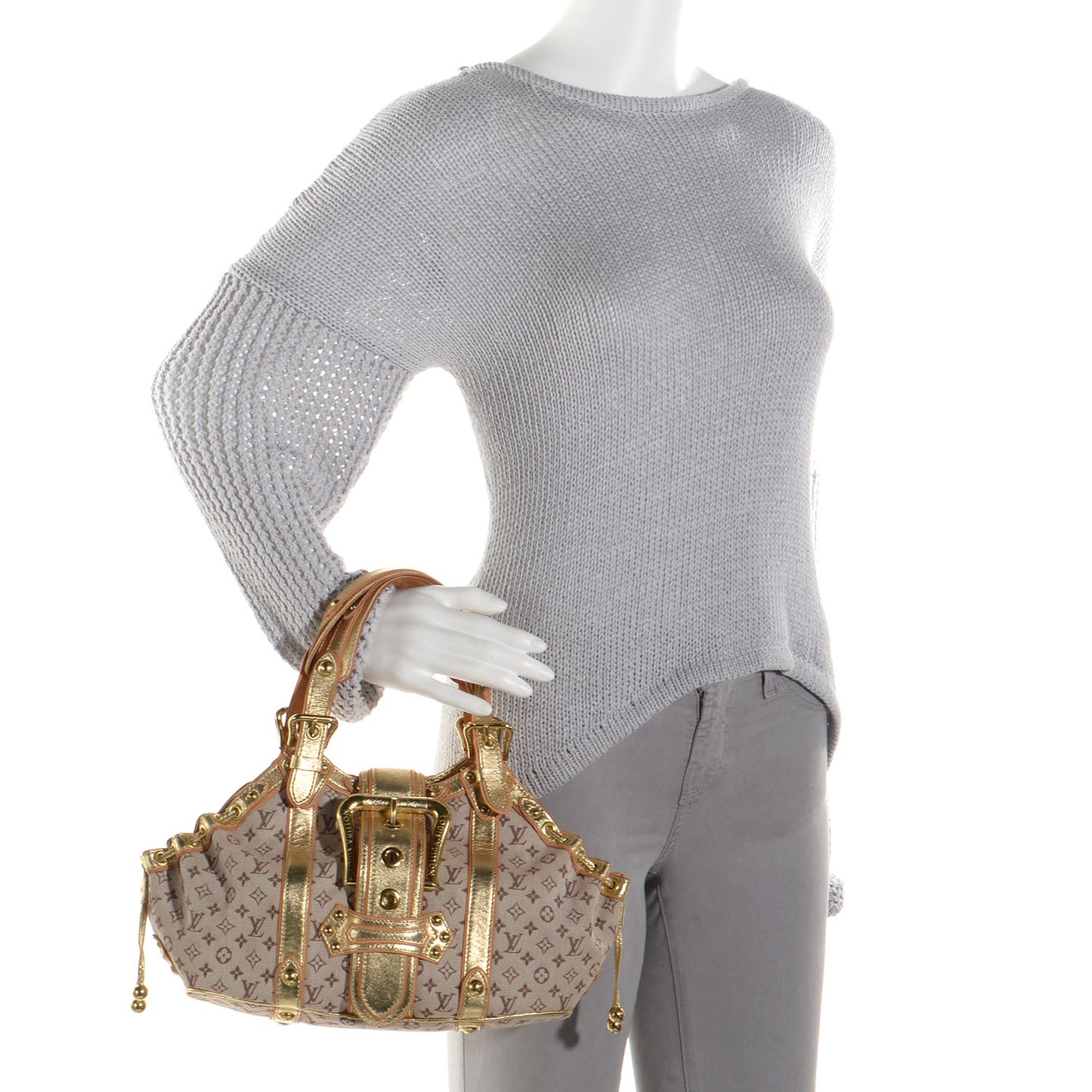 Mini Monogram Theda GM Kaki