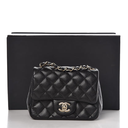 Chanel Caviar Quilted Mini Square Flap Black 8 of 8