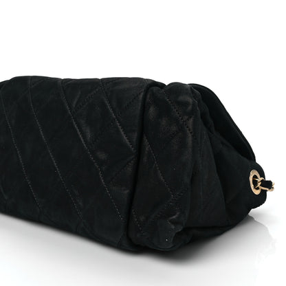 Chanel Iridescent Calfskin Large Chic Quilt Flap Black 8 of 9