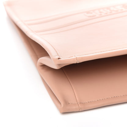 Christian Dior Calfskin Embossed Large Book Tote Rose de Vents 8 of 15