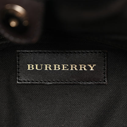 Burberry Haymarket Check Medium Walden Belted Hobo  Chocolate 7 of 12