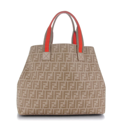 Fendi Zucca Spalmati Large Tote Kaki Pietra 1 of 7
