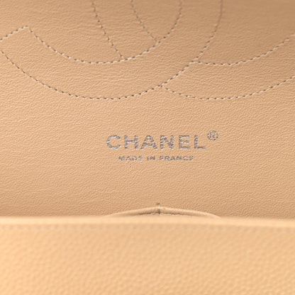Chanel Caviar Quilted Jumbo Double Flap Beige Clair 7 of 17