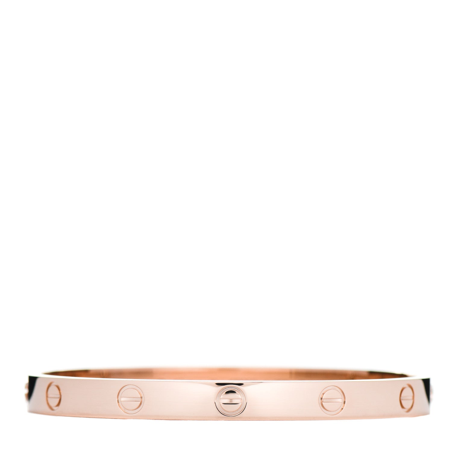 Cartier 18K Pink Gold LOVE Bracelet 18 3 of 5