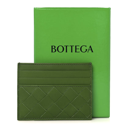 Bottega Veneta Nappa Intrecciato Card Holder Green 8 of 8