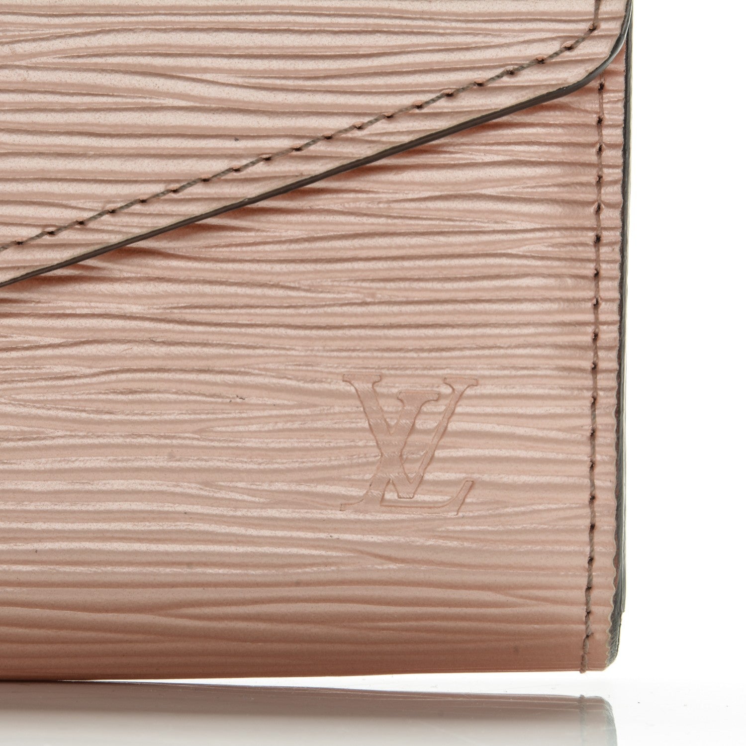 Louis Vuitton Epi Sarah Wallet NM Rose Nacre 7 of 7