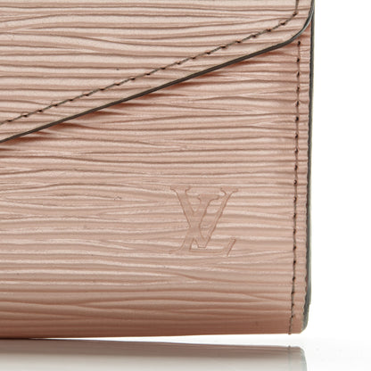 Louis Vuitton Epi Sarah Wallet NM Rose Nacre 7 of 7