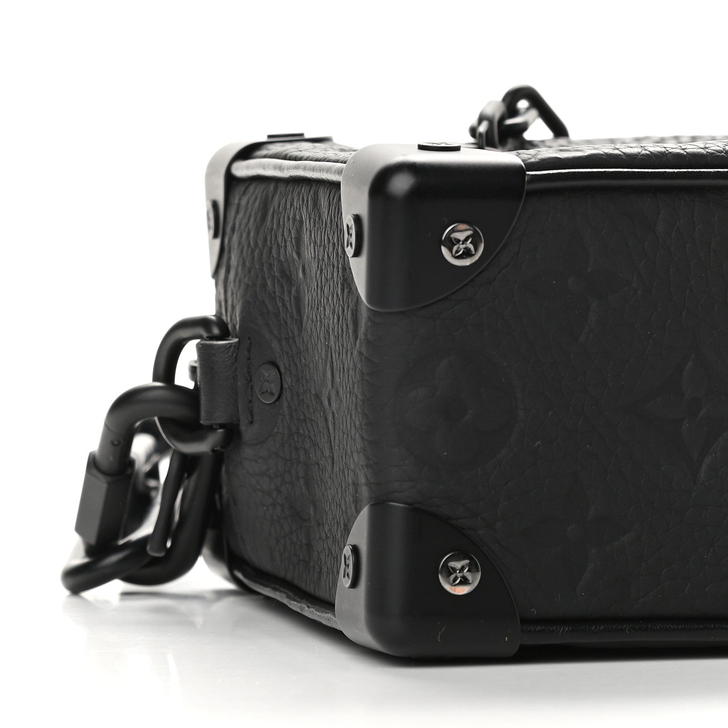 Louis Vuitton Taurillon Monogram Mini Soft Trunk Black 8 of 10