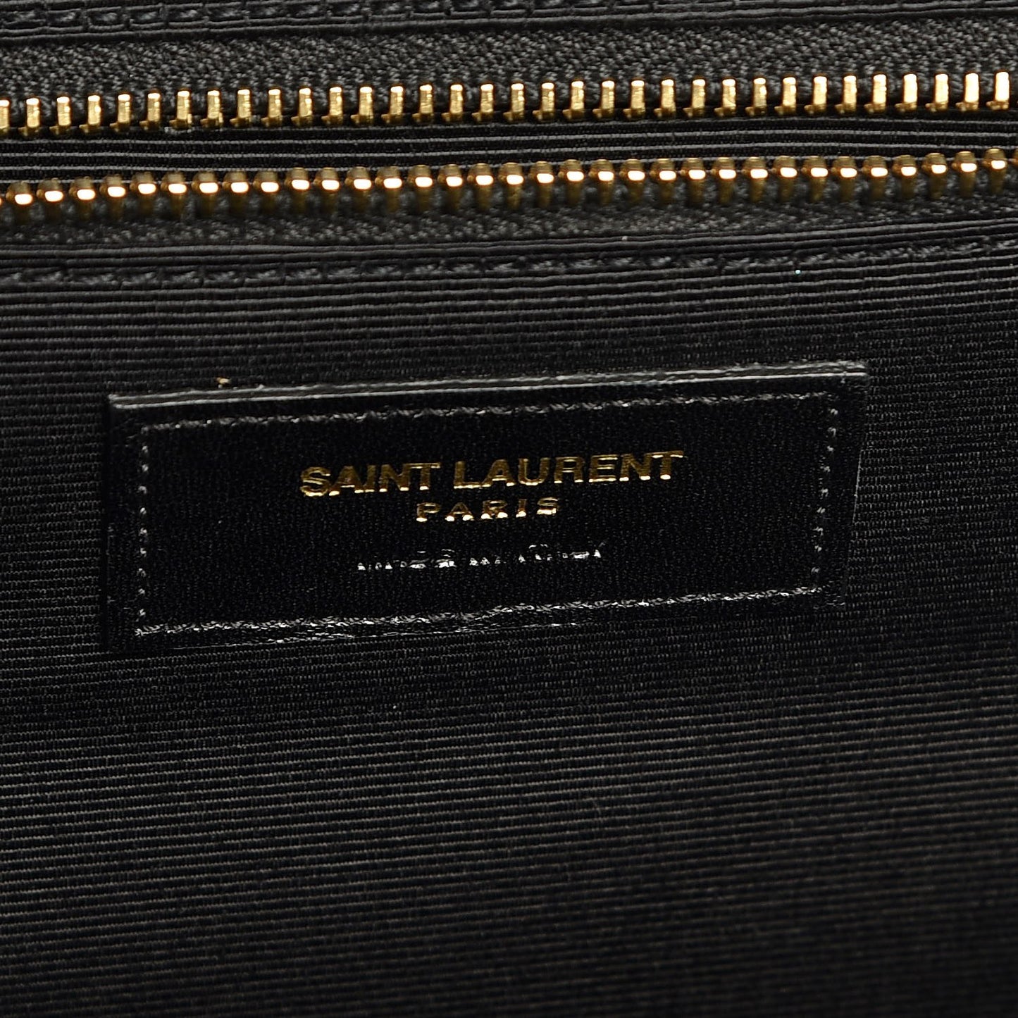 Grain De Poudre Matelasse Chevron Large Monogram Satchel Blue
