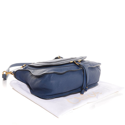 Chloe Calfskin Medium Marcie Satchel Scuba Blue 4 of 10