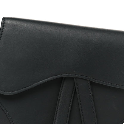 Christian Dior Ultra Matte Calfskin Saddle Belt Bag Black 6 of 8