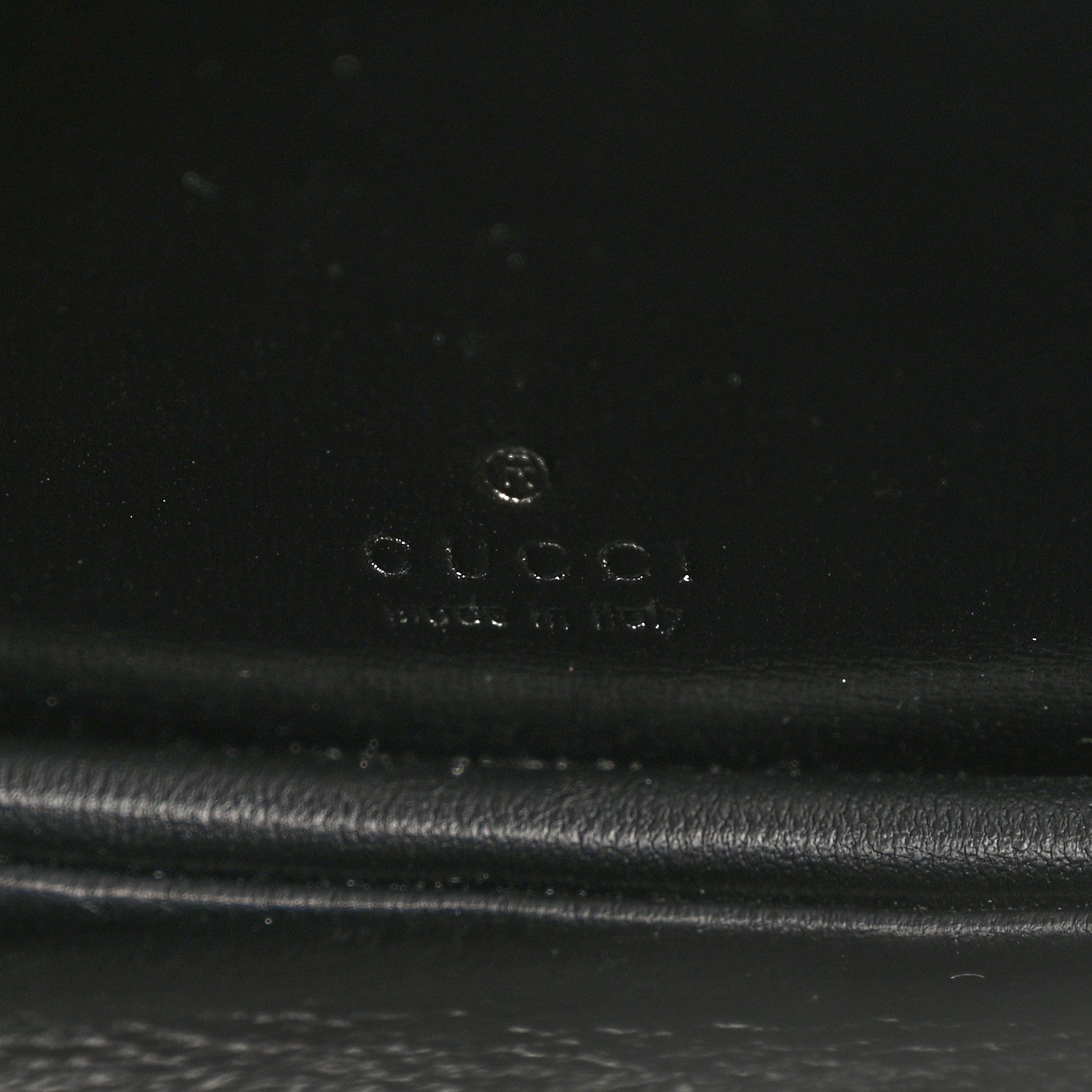 Gucci Boarded Dyana Lux Calfskin Web Monochrome Mini Bamboo 1947 Top Handle Bag Black 7 of 11