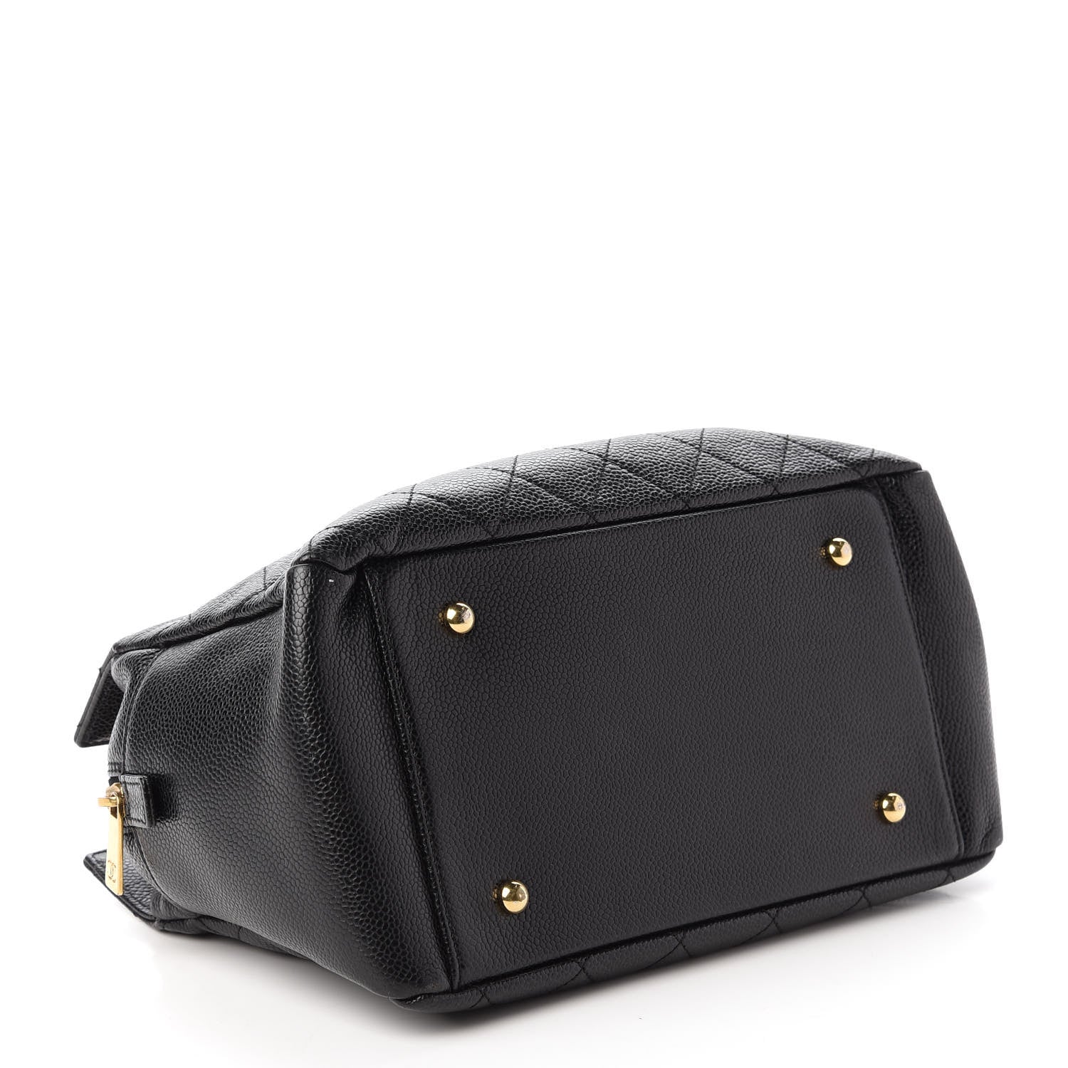 Chanel Caviar Quilted Petit Timeless Tote PTT Black 4 of 10