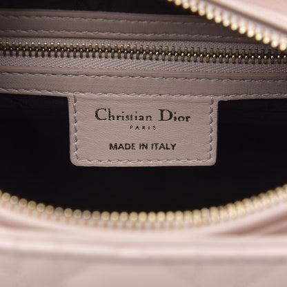 Christian Dior Lambskin Cannage Medium Lady Dior Light Pink 6 of 15