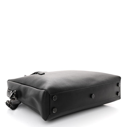 Saint Laurent Calfskin Bold Briefcase Black 4 of 8