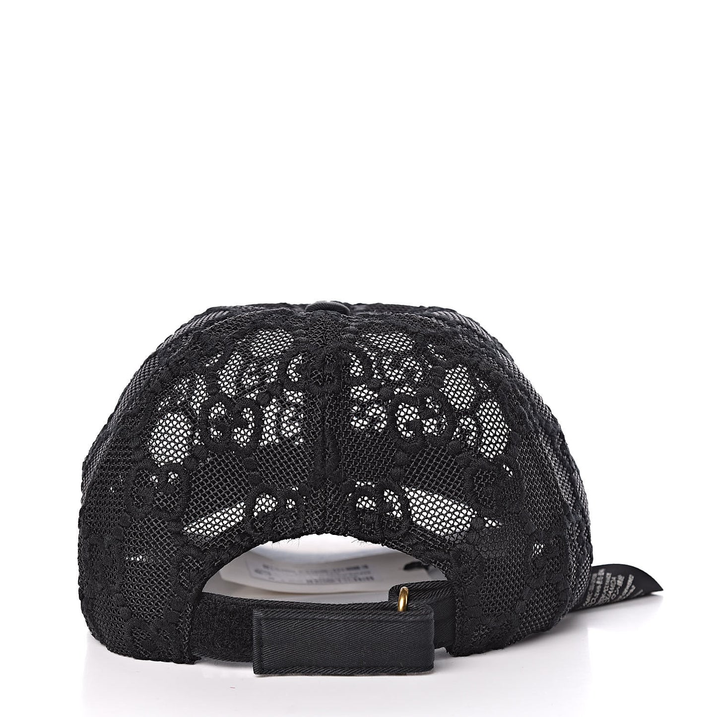 GG Net Embroidered Baseball Hat M Black