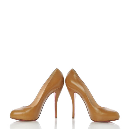 Christian Louboutin Kid Feticha 120 Pumps 40 Camel 6 of 13