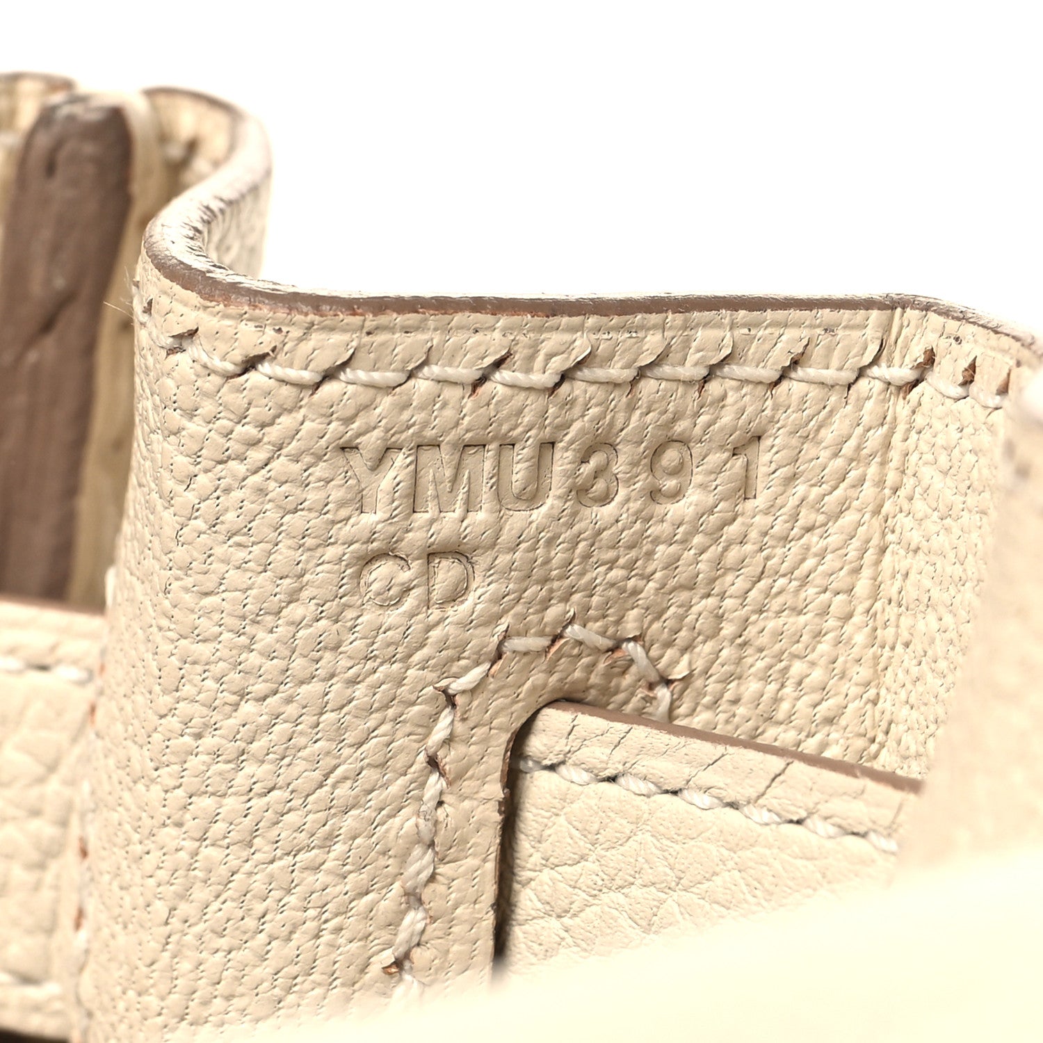 Hermes Togo Kelly Retourne 28 Craie 7 of 15
