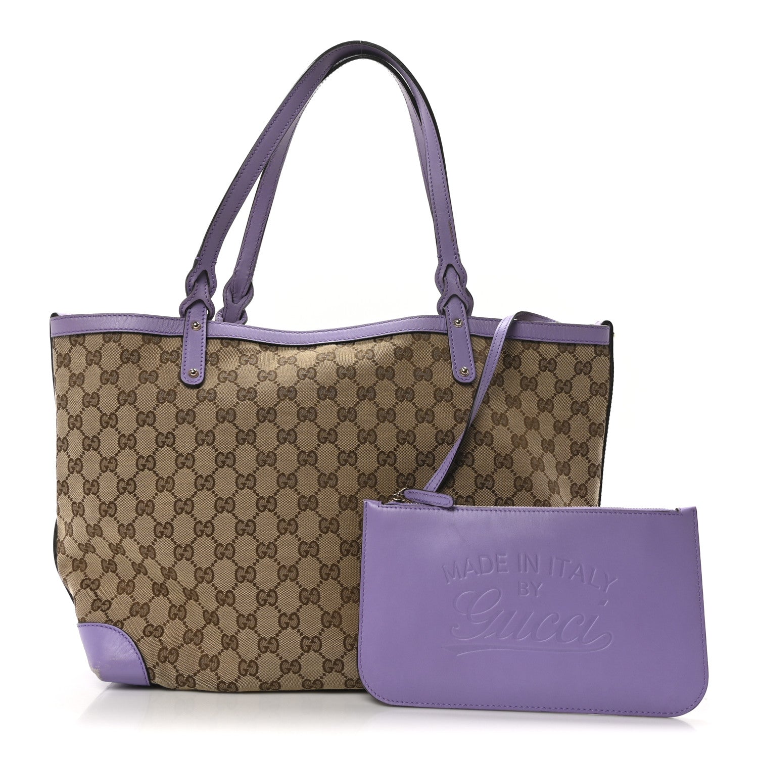 Gucci Monogram Medium Craft Tote Lilac 3 of 11