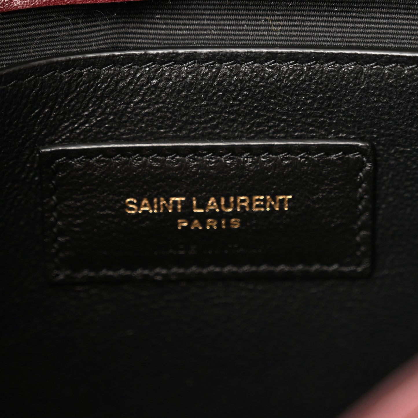Lambskin Quilted Monogram Mini Nolita Rouge Cabernet