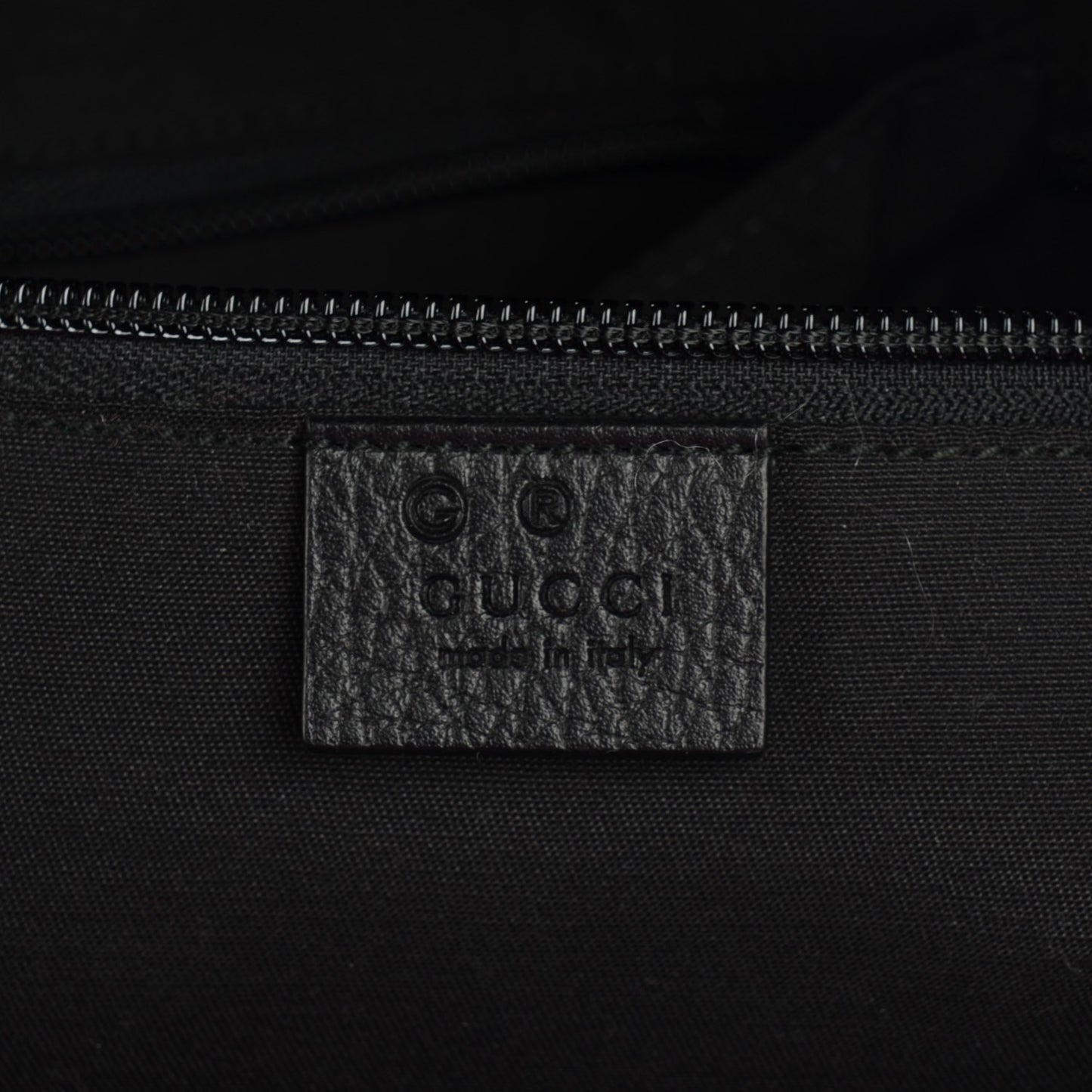 Nylon Monogram Medium Backpack Black