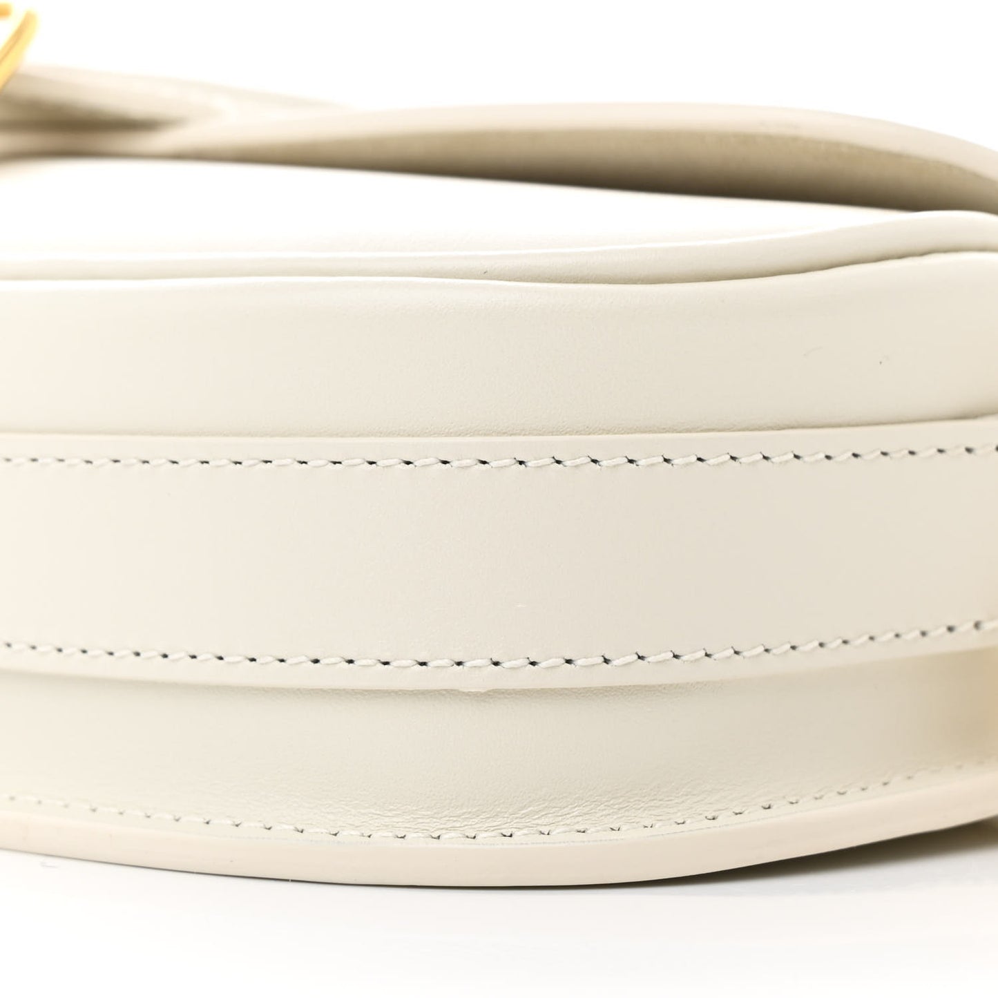 Box Calfskin East West Bobby Bag Latte