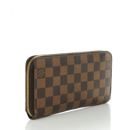 Louis Vuitton Damier Ebene Zippy Wallet 3 of 9