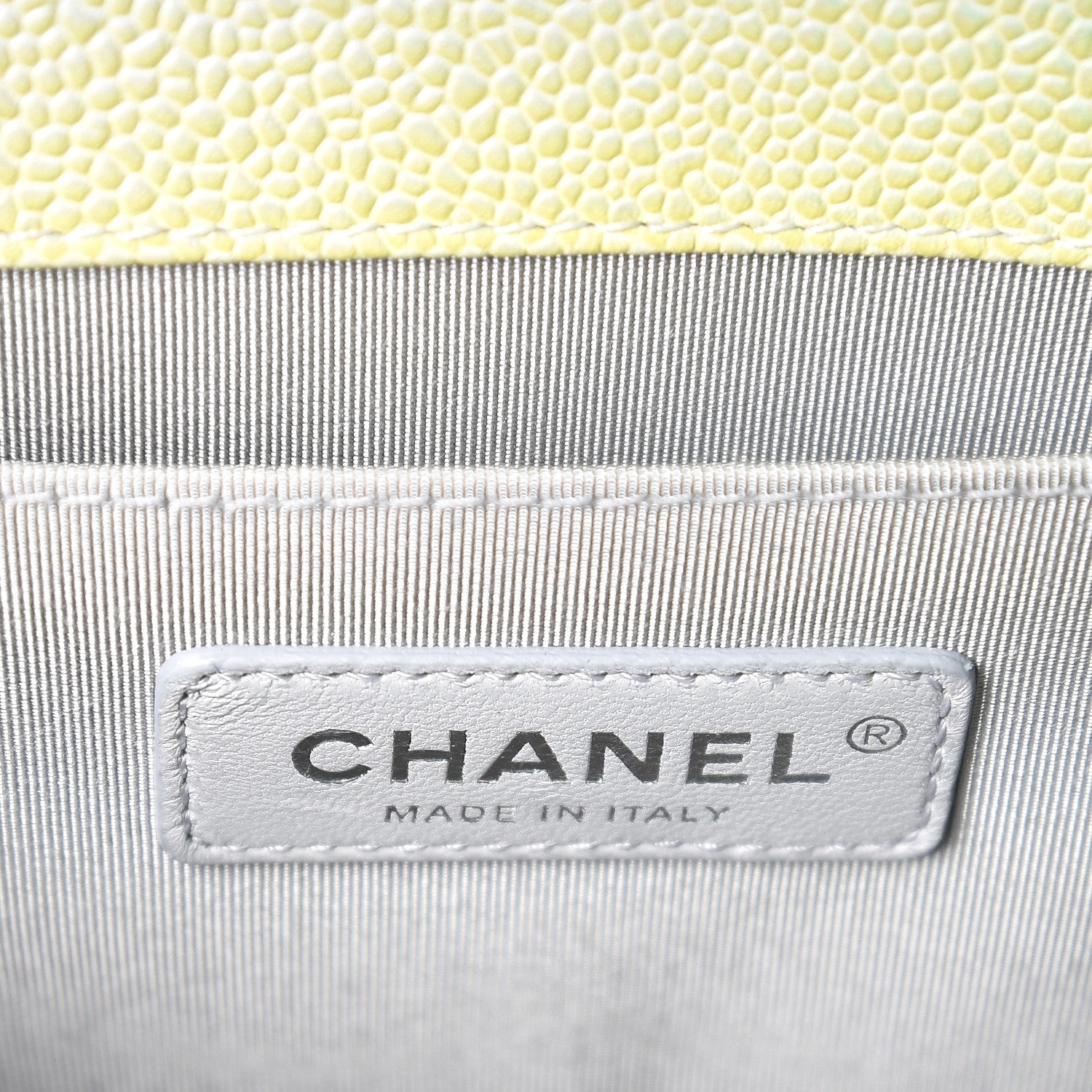 Chanel Caviar Quilted Medium Rainbow Boy Flap Multicolor 6 of 8