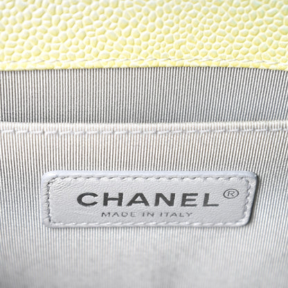 Chanel Caviar Quilted Medium Rainbow Boy Flap Multicolor 6 of 8
