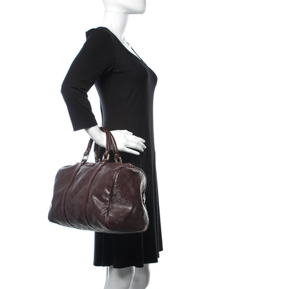 Gucci Imprime Monogram Medium Joy Boston Bordeaux 2 of 21