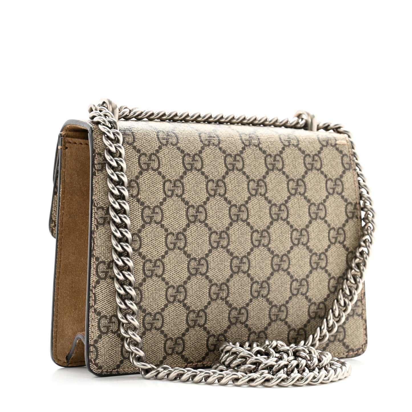 GG Supreme Monogram Mini Dionysus Shoulder Bag Taupe